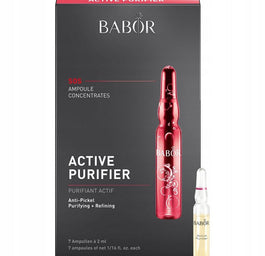 Babor Active Purifier skoncentrowane serum w ampułkach do cery z niedoskonałościami 7x2ml