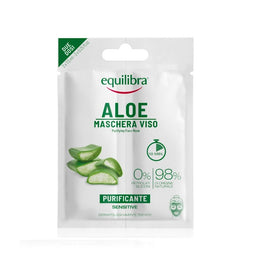 Equilibra Aloe Purifying Face Mask oczyszczająca aloesowa maseczka do twarzy 2x7.5ml