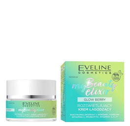 Eveline Cosmetics My Beauty Elixir Glow Berry rozświetlający krem łagodzący 50ml