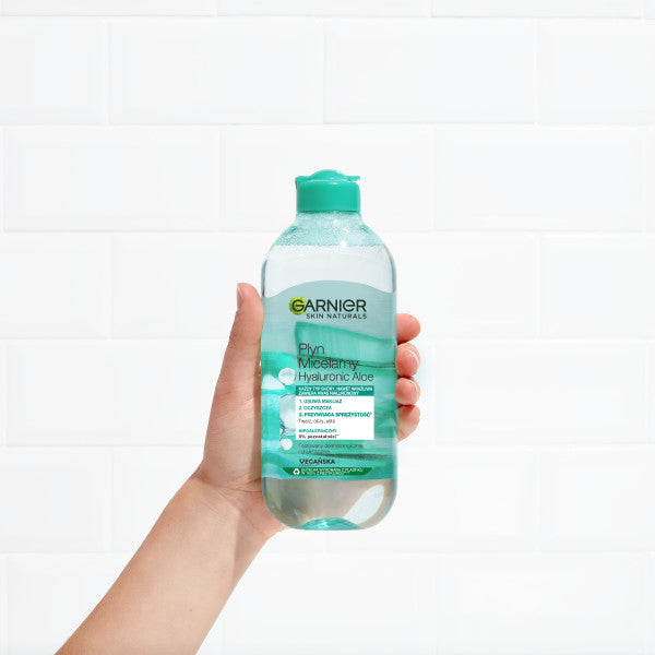 Garnier Hyaluronic Aloe płyn micelarny do każdego typu skóry 400ml