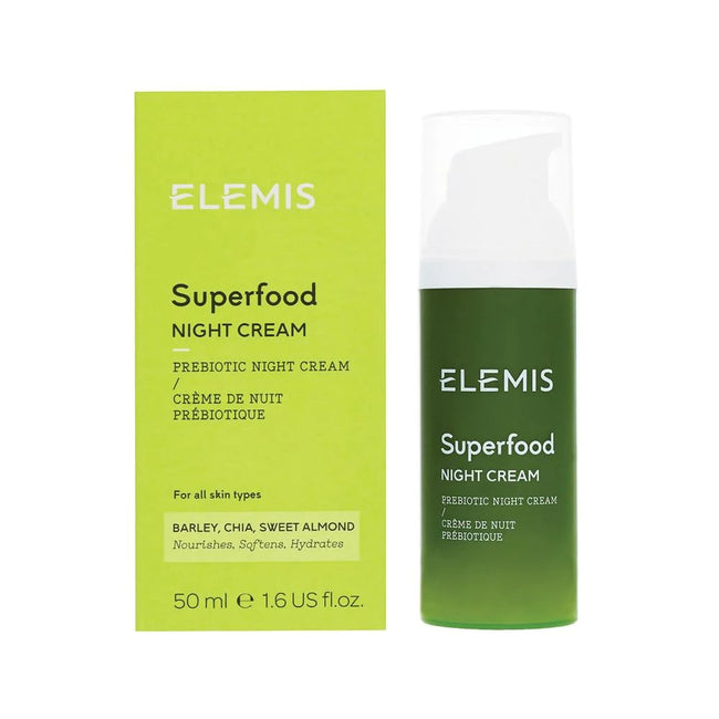 ELEMIS Superfood Night Cream krem na noc z prebiotykami 50ml
