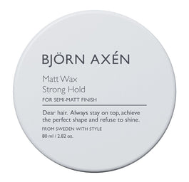 Björn Axén Matt Wax Strong Hold matujący wosk do włosów 80ml