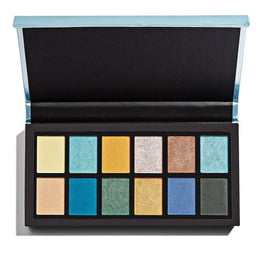 Makeup Revolution I Heart Revolution Highly Pigmented Eyeshadow Palette paleta cieni do powiek Mermaid's Heart 9g