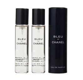 Chanel Bleu de Chanel twist and spray woda perfumowana spray z wymiennym wkładem 3x20ml