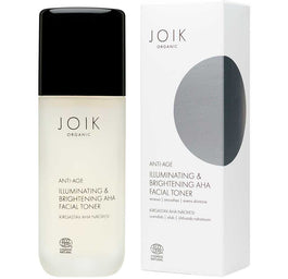 JOIK Organic Anti-Age Illuminating&Brightening AHA Facial Toner rozświetlający tonik do twarzy anti age z kwasami AHA 100ml