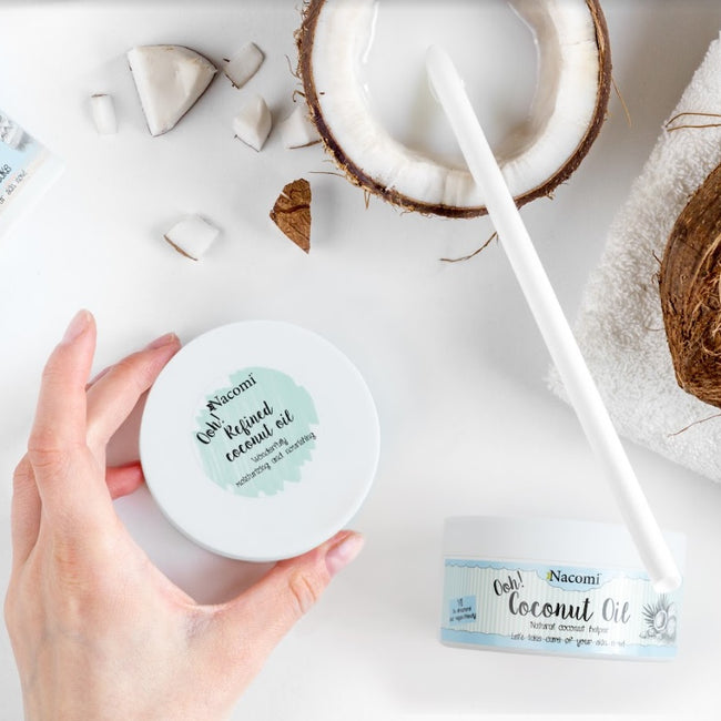 Nacomi Body Scrub peeling do ciała Lekki Kokosowy Tort 200g