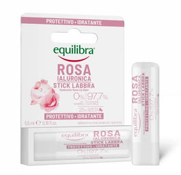 Equilibra Rosa różany balsam do ust z kwasem hialuronowym 5.5ml