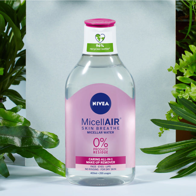Nivea MicellAir Skin Breathe pielęgnujący płyn micelarny do cery suchej 400ml