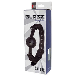 Dream Toys Blaze Ball Gag oddychający knebel Black