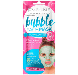 Eveline Cosmetics Bubble Face Mask nawilżająca maska bąbelkowa w płachcie 7ml