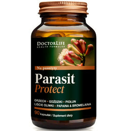 Doctor Life Parasit Protect wsparcie jelit 600mg suplement diety 90 kapsułek