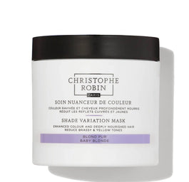 Christophe Robin Shade Variation Mask odżywcza kremowa maska odświeżająca kolor włosów Baby Blonde 250ml