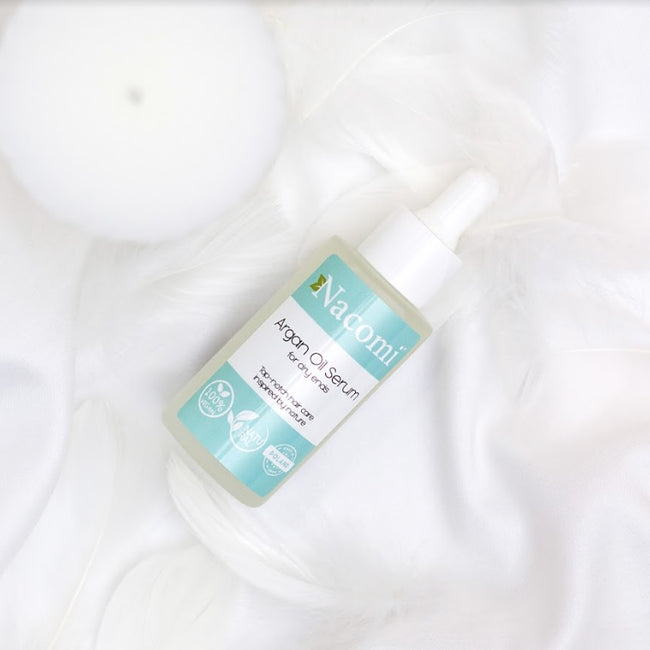 Nacomi Argan Oil Serum serum do końcówek z olejem arganowym z pipetą 50ml