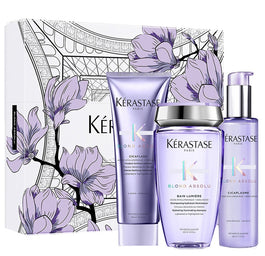 Kerastase Blond Absolu Spring zestaw szampon do włosów 250ml + odżywka do włosów 250ml + serum do włosów 150ml