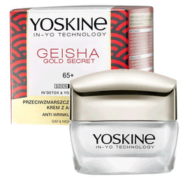 Yoskine Geisha Gold Secret krem do twarzy na dzień i noc 65+ 50ml