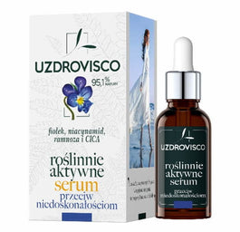 UZDROVISCO Fiołek roślinnie aktywne serum przeciw niedoskonałościom 30ml