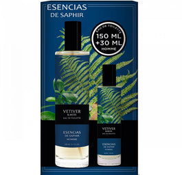 Saphir Esencias Vetiver & Moss zestaw woda toaletowa spray 150ml + woda toaletowa spray 30ml
