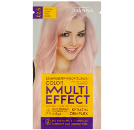 Joanna Multi Effect Color szamponetka koloryzująca 02.5 Różowy Blond 35g