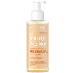 Eveline Cosmetics Beauty & Glow delikatny olejek do demakijażu i oczyszczania 145ml