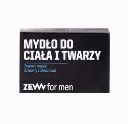 Zew For Men Mydło do ciała i twarzy z węglem drzewnym z Bieszczad 85ml