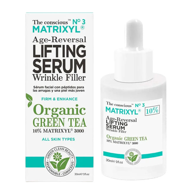 The Conscious Matrixyl liftingujące serum do twarzy z organiczną zieloną herbatą 30ml