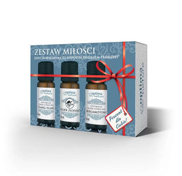 Optima Natura Zestaw Miłości zestaw olejek eteryczny Ylang Ylang 10ml + olejek eteryczny Olejek Złodziei 10ml + olejek eteryczny Bergamotowy 10ml