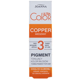 Joanna Ultra Color Pigment tonujący kolor włosów Miedziany 100ml