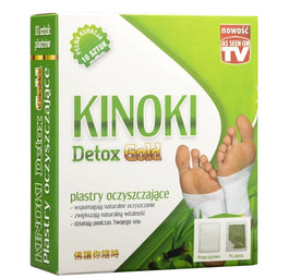 Aura Herbals Kinoki Detox Gold plastry oczyszczające organizm 10szt