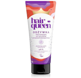 Hair Queen Odżywka proteinowa do włosów wysokoporowatych 200ml