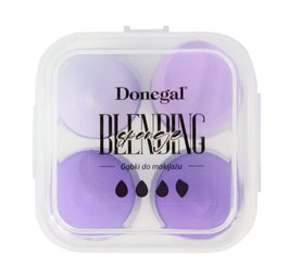 Donegal Blending Sponge gąbki do makijażu w etui 4szt. 4345