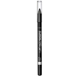 Rimmel Scandal Eyes Waterproof Kohl Kajal kredka do oczu 001 Black 1.3g