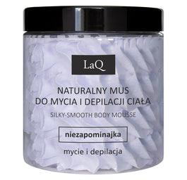 LaQ Naturalny mus do mycia i depilacji ciała Niezapominajka 250ml