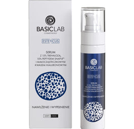 BasicLab Esteticus serum z trehalozą 15% i 10% peptydem Nawilżenie i Wypełnienie 50ml