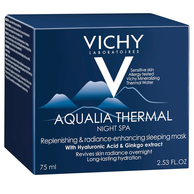 Vichy Aqualia Thermal Night Spa nawilżająco-regenerujący żel-krem na noc 75ml