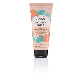 I Love Scented Hand & Nail Cream nawilżający krem do dłoni i paznokci English Rose 100ml