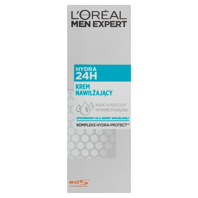 L'Oreal Paris Men Expert Hydra 24H krem nawilżający skóra wrażliwa 75ml