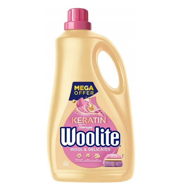 Woolite Delicate Wool płyn do prania ochrona delikatnych tkanin z keratyną 3600ml