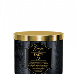 Kringle Candle Boujee świeca zapachowa z trzema knotami Salty AF 411g