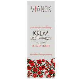 VIANEK Przeciwzmarszczkowy krem do twarzy na dzień do cery tłustej 50ml