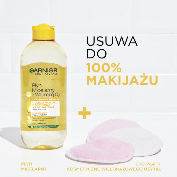 Garnier Skin Naturals płyn micelarny z witaminą Cg 400ml