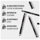 Rimmel Soft Kohl Kajal Eye Liner Pencil kredka do oczu 061 Jet Black 1.2g