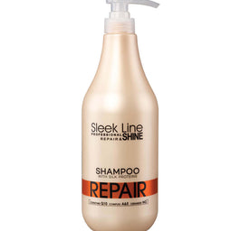 Stapiz Sleek Line Repair Shampoo szampon z jedwabiem do włosów zniszczonych 1000ml