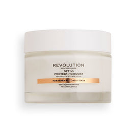 Revolution Skincare Protecting Boost SPF30 For Normal To Oil Skin krem nawilżający do skóry normalnej i tłustej 50ml