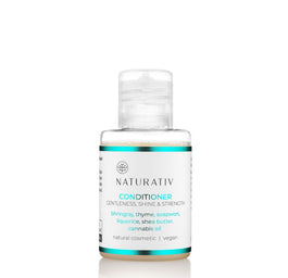 Naturativ Gentleness Shine & Strength Conditioner mini odżywka do włosów łagodność blask & wzmocnienie 45ml