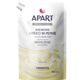 Apart Natural Kremowe mydło w płynie Jaśmin + Prebiotyk Refill 400ml