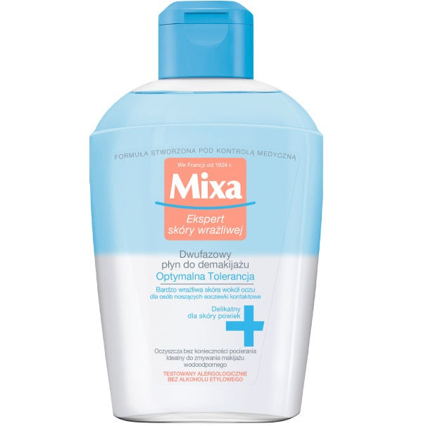 MIXA Optymalna Tolerancja dwufazowy płyn do demakijażu 125ml