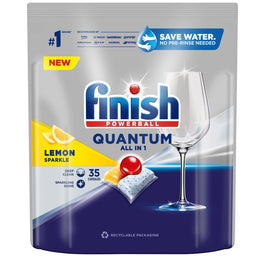 Finish Quantum All in 1 kapsułki do zmywarki Lemon 35szt