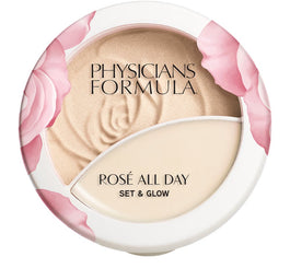 Physicians Formula Rose All Day Set & Glow puder rozświetlający Luminous Light 10.3g