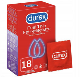 Durex Durex prezerwatywy Fetherlite Elite 18 szt ultracienkie