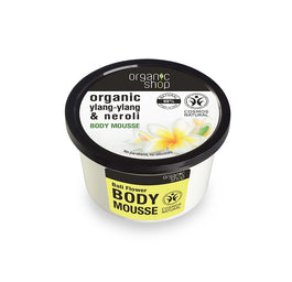 Organic Shop Organic Ylang-Ylang & Neroli Body Mousse mus do ciała Balijskie Kwiaty 250ml